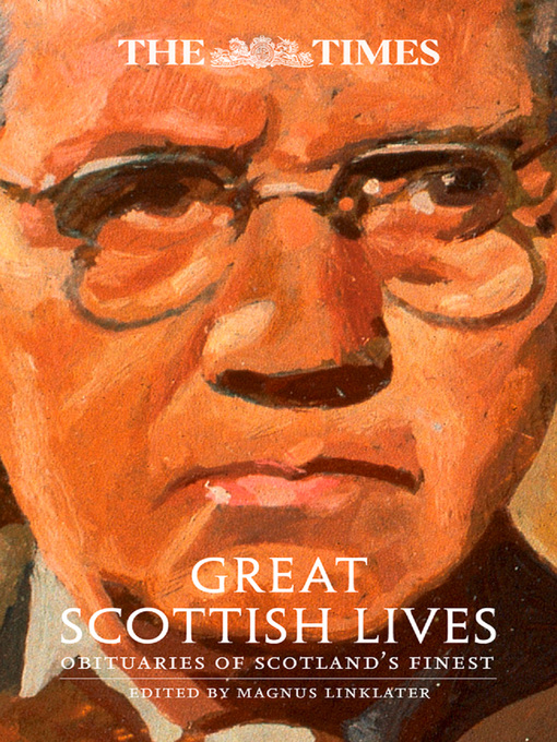 Title details for The Times Great Scottish Lives by Magnus Linklater - Available